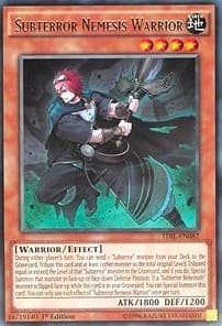 Subterror Nemesis Warrior - The Dark Illusion - YuGiOh card