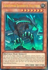 Subterror Behemoth Umastryx - The Dark Illusion - YuGiOh card