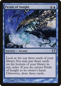 Petals of Insight - Champions of Kamigawa - Magic: The Gathering card