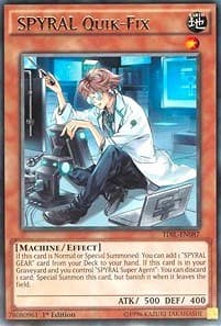 SPYRAL Quik-Fix - The Dark Illusion - YuGiOh card