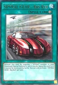 SPYRAL GEAR - Big Red - The Dark Illusion - YuGiOh card