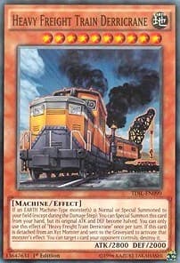 Heavy Freight Train Derricrane - The Dark Illusion - YuGiOh card