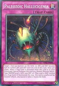 Paleozoic Hallucigenia - The Dark Illusion - YuGiOh card