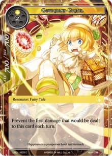 Gourmand Gretel - L1 Starter Deck - Fairy Tale Force - Force of Will card