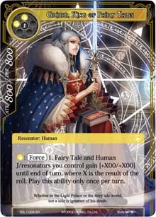 Grimm, King of Fairy Tales - L1 Starter Deck - Fairy Tale Force - Force of Will card