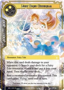 Light Dress Cinderella - L1 Starter Deck - Fairy Tale Force - Force of Will card