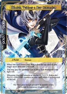 Millium, Prince of the Light Palace // Millium, Voice of a New Generation - L1 Starter Deck - Fairy Tale Force - Force of Will card