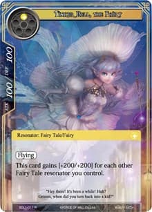 Tinker Bell, the Fairy - L1 Starter Deck - Fairy Tale Force - Force of Will card