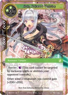 Aria, Friendly Vampire - L1 Starter Deck - Swarming Elves - Force of Will card
