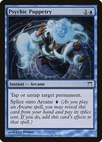Psychic Puppetry - Champions of Kamigawa - Magic: The Gathering card