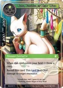 Tama, Familiar of Holy Wind - L1 Starter Deck - Swarming Elves - Force of Will card