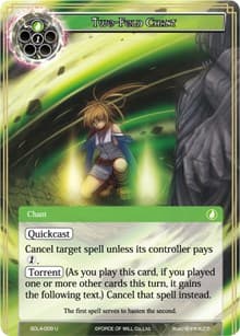 Two-Fold Chant - L1 Starter Deck - Swarming Elves - Force of Will card