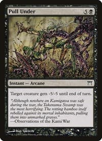 Pull Under - Champions of Kamigawa - Magic: The Gathering card