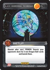 Black Searching Technique (Movie Collection) - Panini Promo Cards - Dragon Ball Z TCG card