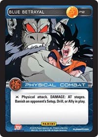 Blue Betrayal (Movie Collection) - Panini Promo Cards - Dragon Ball Z TCG card
