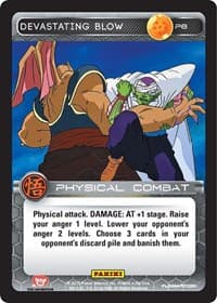 Devastating Blow (Movie Collection) - Panini Promo Cards - Dragon Ball Z TCG card