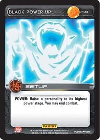 Black Power Up (Movie Collection) - Panini Promo Cards - Dragon Ball Z TCG card