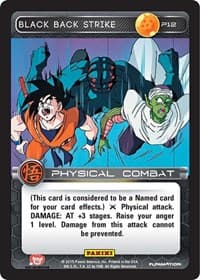 Black Back Strike (Movie Collection) - Panini Promo Cards - Dragon Ball Z TCG card