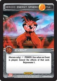Heroic Energy Sphere (Movie Collection) - Panini Promo Cards - Dragon Ball Z TCG card
