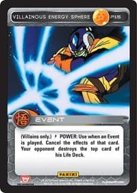Villainous Energy Sphere (Movie Collection) - Panini Promo Cards - Dragon Ball Z TCG card