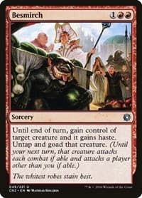 Besmirch - Conspiracy: Take the Crown - Magic: The Gathering card