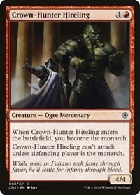 Crown-Hunter Hireling - Conspiracy: Take the Crown - Magic: The Gathering card