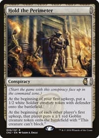Hold the Perimeter - Conspiracy: Take the Crown - Magic: The Gathering card