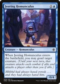 Jeering Homunculus - Conspiracy: Take the Crown - Magic: The Gathering card