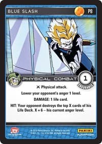 Blue Slash (Perfection) - Panini Promo Cards - Dragon Ball Z TCG card
