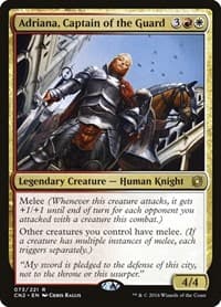 Adriana, Captain of the Guard - Conspiracy: Take the Crown - Magic: The Gathering card