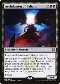 Archdemon of Paliano - Conspiracy: Take the Crown - Magic: The Gathering card