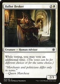 Ballot Broker - Conspiracy: Take the Crown - Magic: The Gathering card