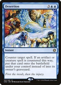 Desertion - Conspiracy: Take the Crown - Magic: The Gathering card
