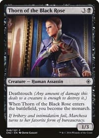 Thorn of the Black Rose - Conspiracy: Take the Crown - Magic: The Gathering card