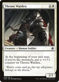 Throne Warden - Conspiracy: Take the Crown - Magic: The Gathering card