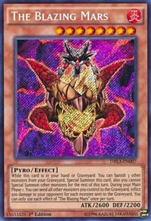 The Blazing Mars - Dragons of Legend: Unleashed - YuGiOh card