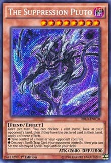 The Suppression Pluto - Dragons of Legend: Unleashed - YuGiOh card