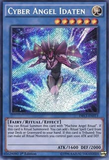 Cyber Angel Idaten - Dragons of Legend: Unleashed - YuGiOh card