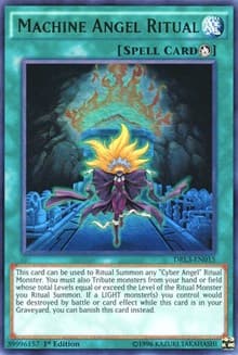 Machine Angel Ritual - Dragons of Legend: Unleashed - YuGiOh card