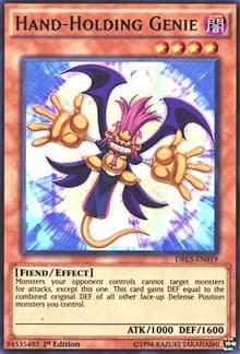 Hand-Holding Genie - Dragons of Legend: Unleashed - YuGiOh card