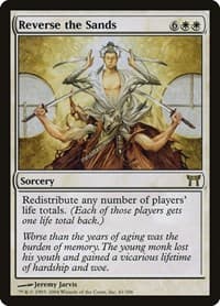 Reverse the Sands - Champions of Kamigawa - Magic: The Gathering card