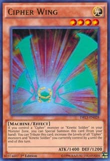Cipher Wing - Dragons of Legend: Unleashed - YuGiOh card