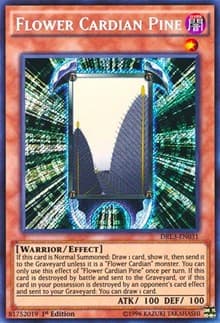 Flower Cardian Pine - Dragons of Legend: Unleashed - YuGiOh card