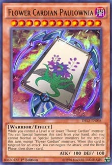 Flower Cardian Paulownia - Dragons of Legend: Unleashed - YuGiOh card