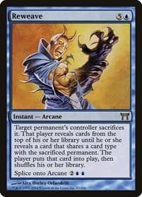 Reweave - Champions of Kamigawa - Magic: The Gathering card