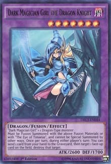 Dark Magician Girl the Dragon Knight - Dragons of Legend: Unleashed - YuGiOh card