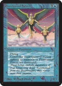 Phantasmal Forces - Alpha Edition - Magic: The Gathering card