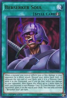 Berserker Soul - Dragons of Legend: Unleashed - YuGiOh card