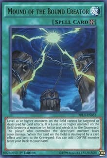 Mound of the Bound Creator - Dragons of Legend: Unleashed - YuGiOh card