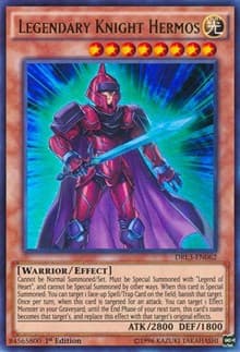 Legendary Knight Hermos - Dragons of Legend: Unleashed - YuGiOh card